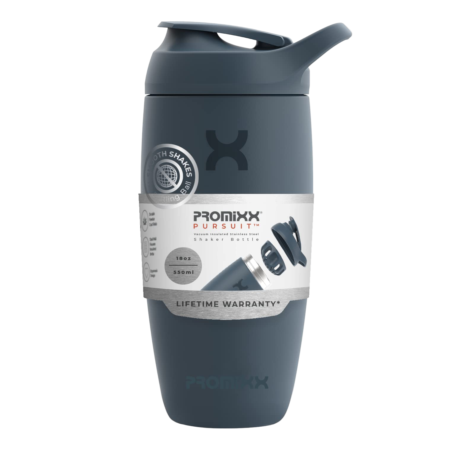 PROMiXX Pursuit Stainless-Steel Shaker Bottle
