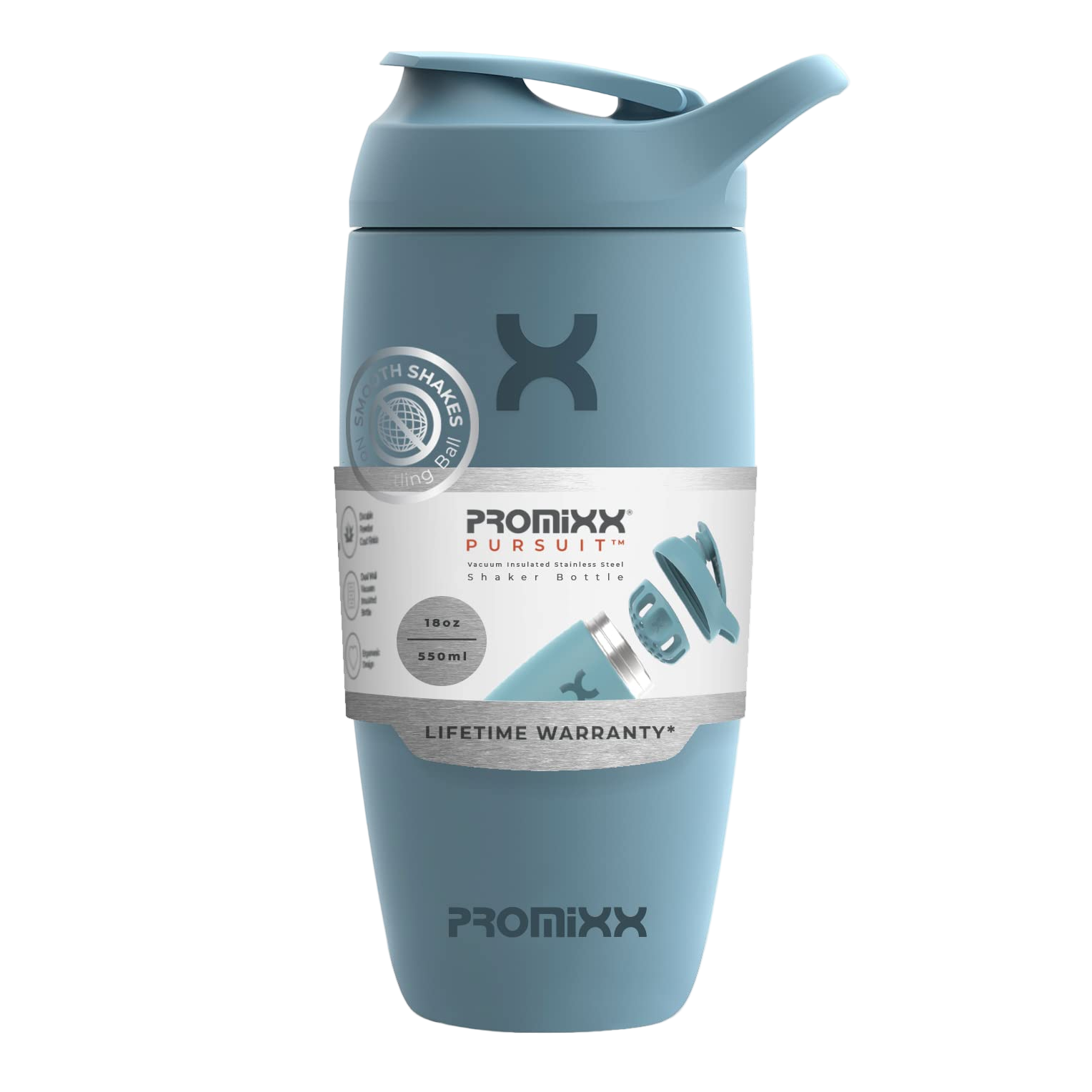 PROMiXX Pursuit Stainless-Steel Shaker Bottle