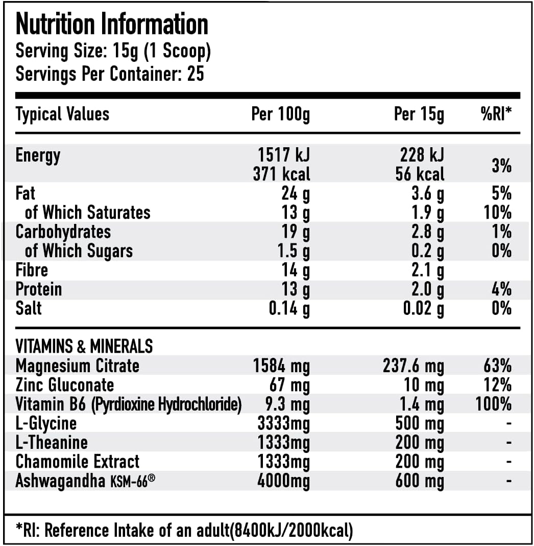 Per4m Relax Stress Support - 375g / Chocolate - Hot Chocolate