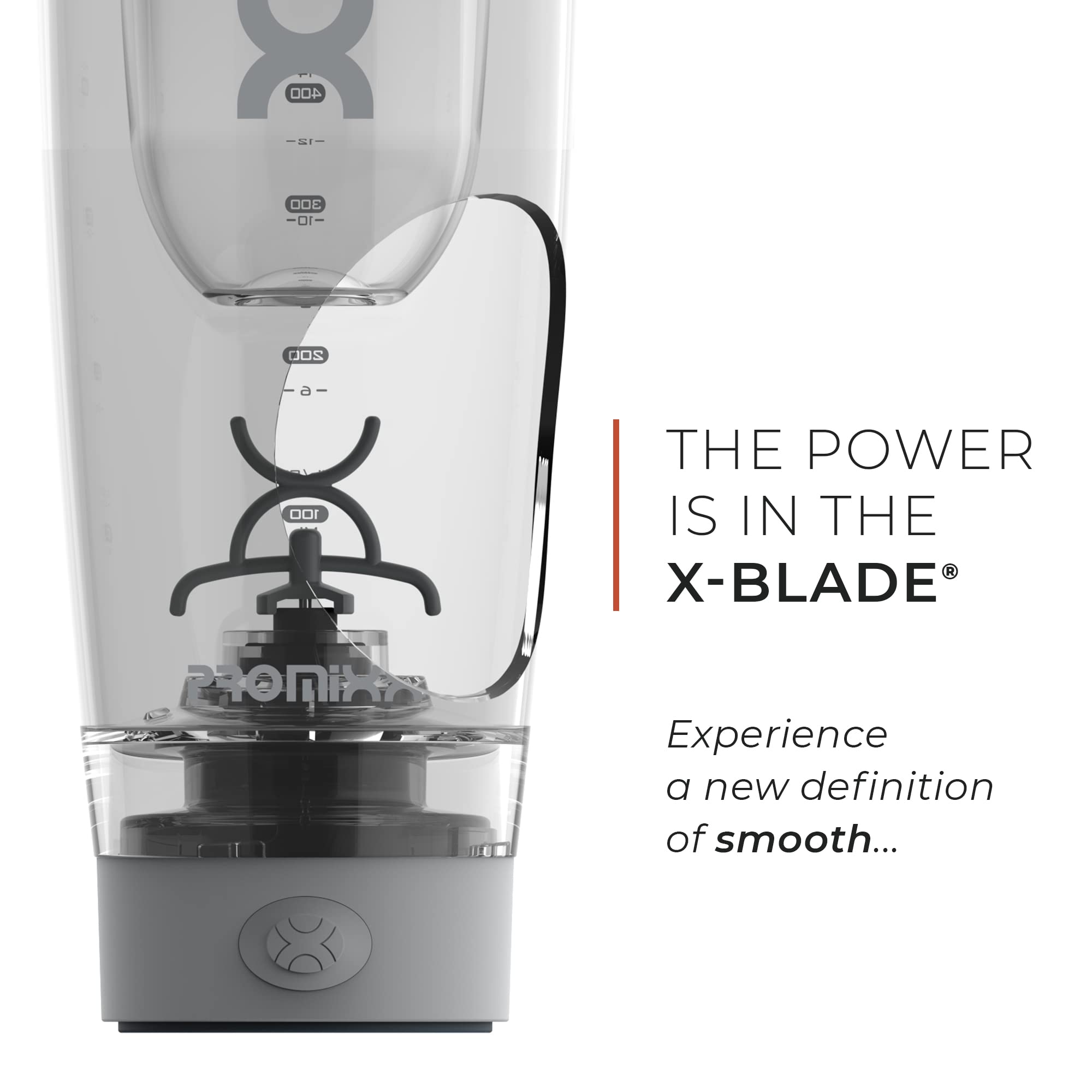 PROMiXX Pro Vortex Mixer - Shaker Bottle (Less Than 2 Litres)