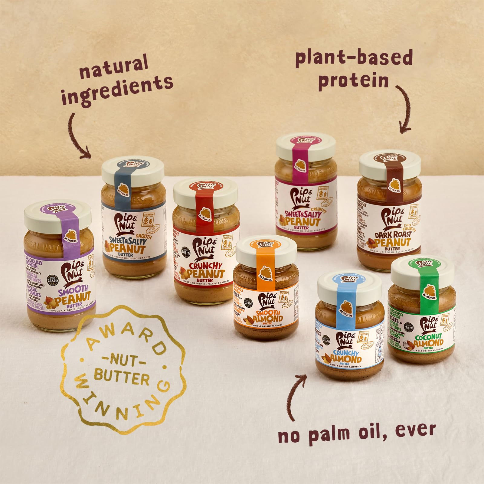 Pip & Nut Peanut Butter Sweet & Salty Smooth