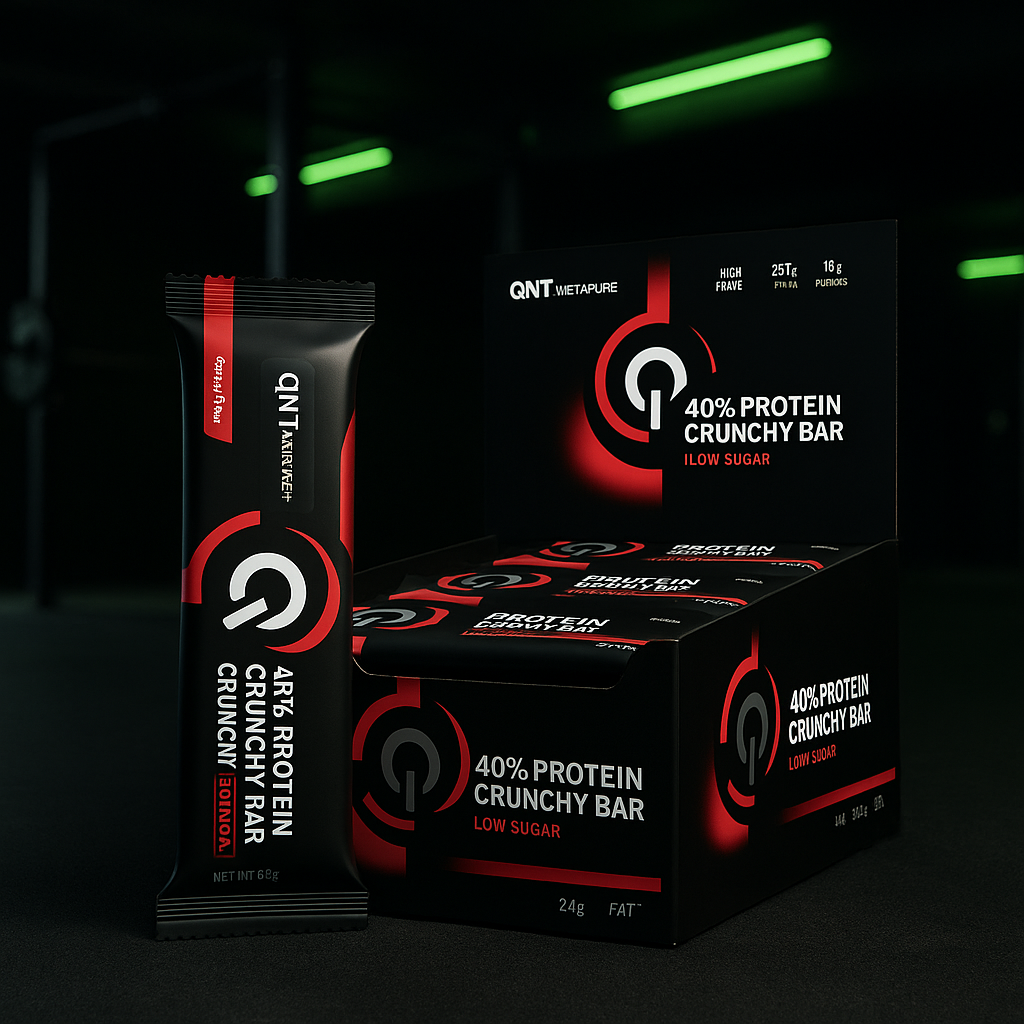 QNT 40% Protein Crunchy Bar