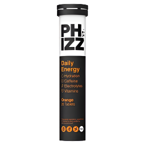 Phizz Daily Energy - 12x20 Tabs / Orange - Hydration Tablets