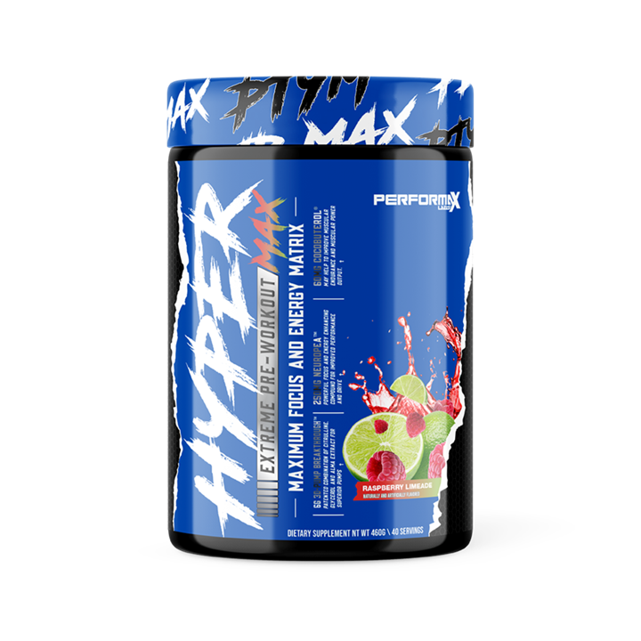 Performax Labs HyperMax 3D - 460g / Raspberry Limeade - Pre-Workout Powder