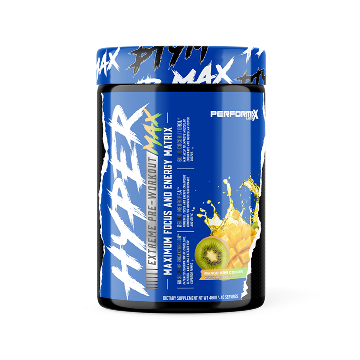 Performax Labs HyperMax 3D - 460g / Mango Kiwi Cooler - Pre-Workout Powder