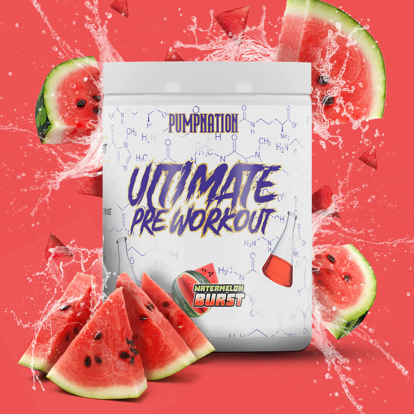 Pump Nation Ultimate Pre Workout - 550g / Watermelon Busrt - Pre-Workout Powder