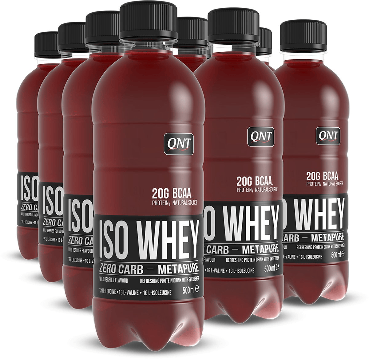 QNT Iso Whey 100% Metapure - 12x500ml / Wild Berries