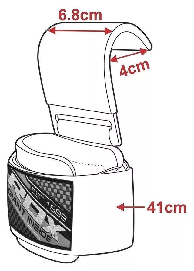 RDX Gym Hook Strap Plus