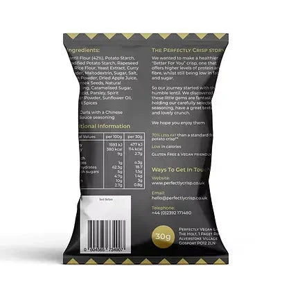 Perfectly Crisp Cracking Curls 24x30g Smoky Bacon