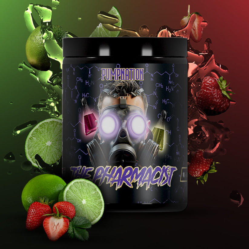 Pump Nation The Pharmacist Pre Workout - 600g / Strawberry Limeade
