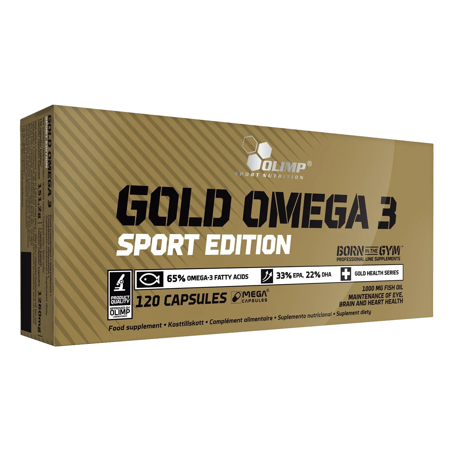 Olimp Sport Nutrition Gold Omega 3 - 120 Caps - Omega Capsules