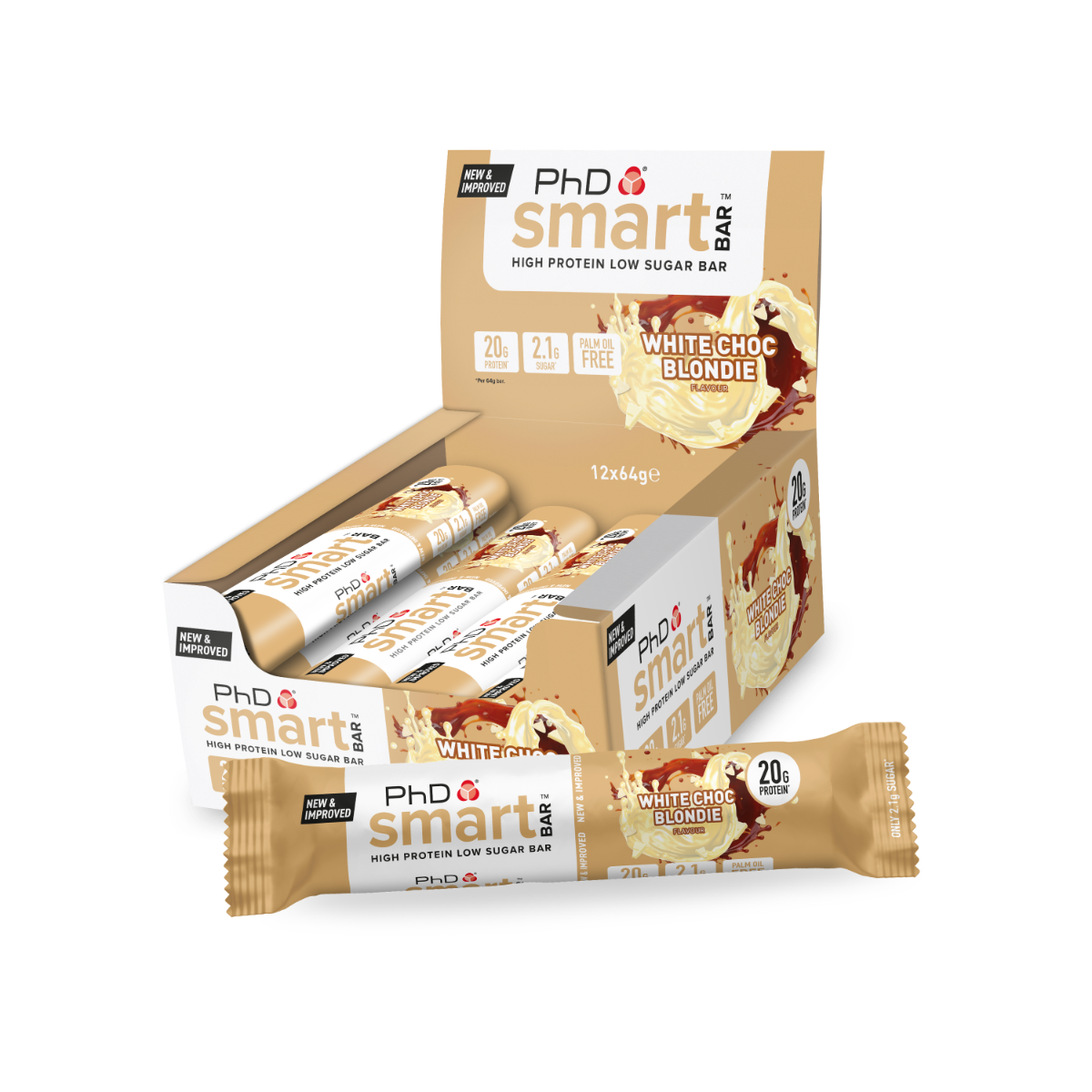 PhD Nutrition Smart Bar 12x64g