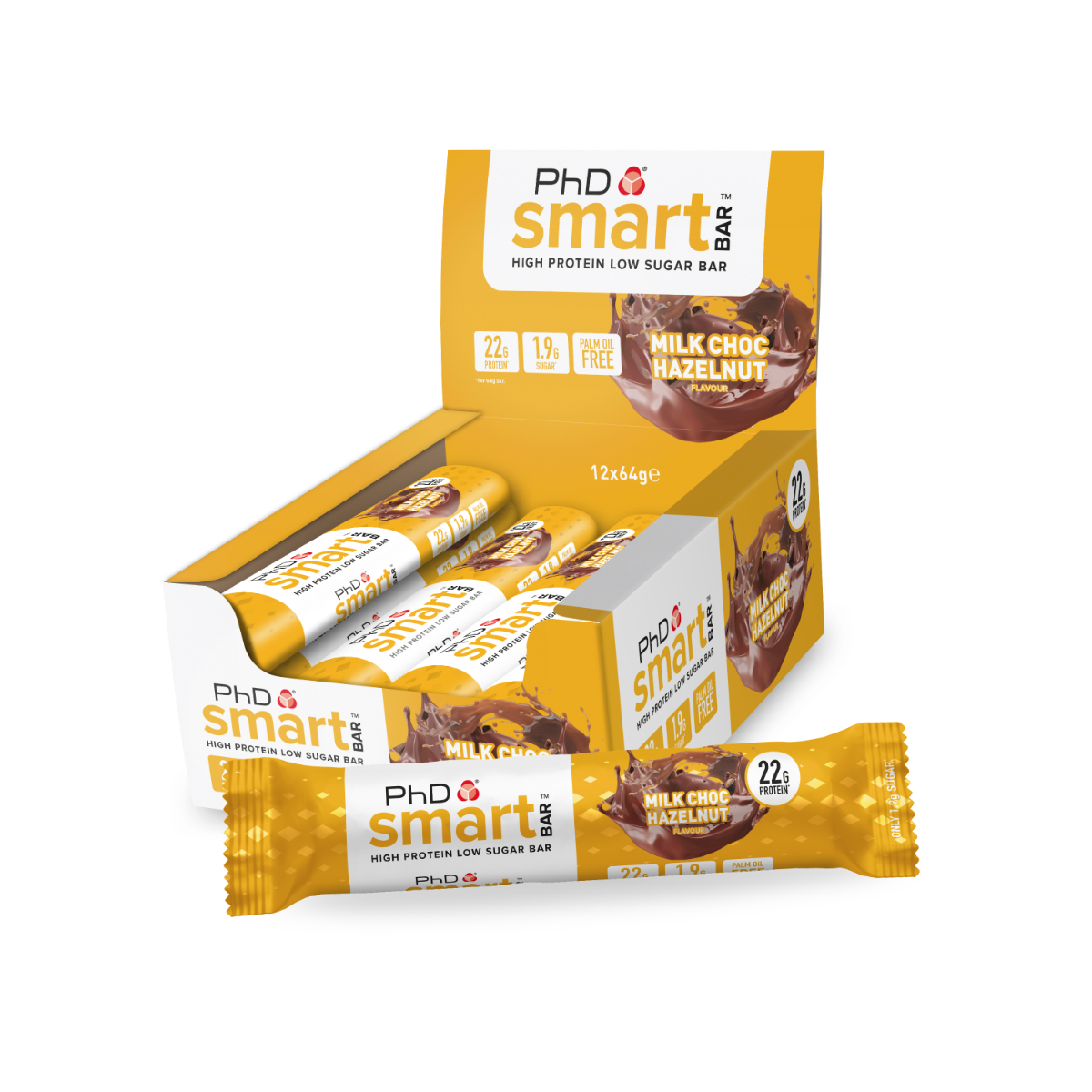 PhD Nutrition Smart Bar 12x64g