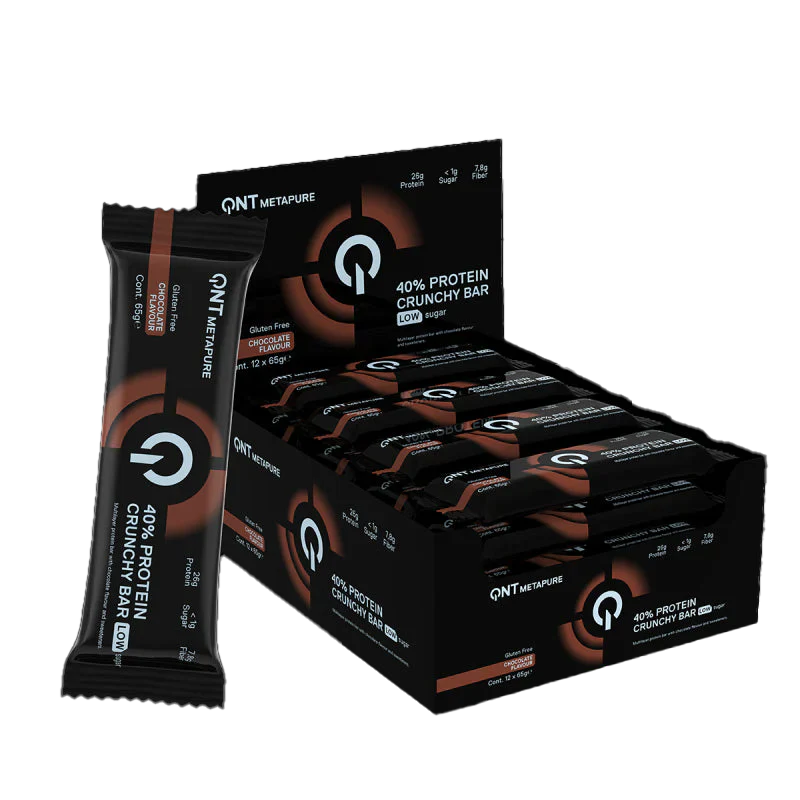 QNT 40% Protein Crunchy Bar - Protein Bars