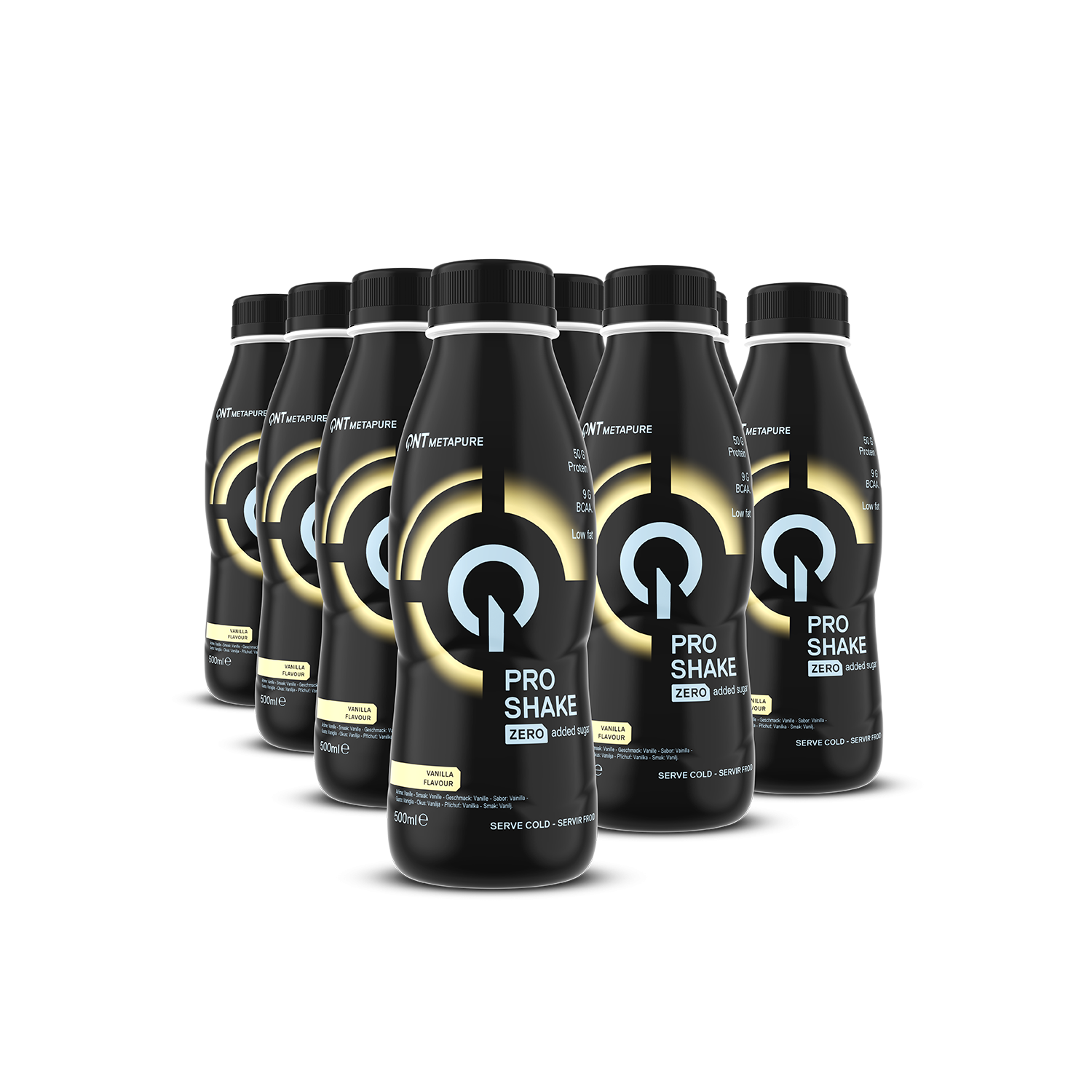 QNT Pro Shake - 12x500ml / Vanilla