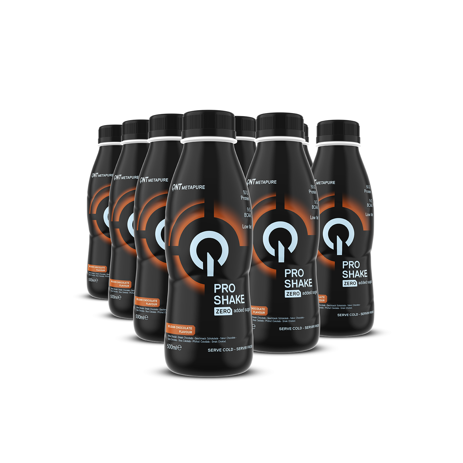 QNT Pro Shake - 12x500ml / Chocolate