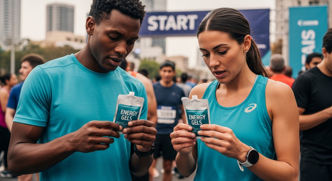 energy gels athletes marathon
