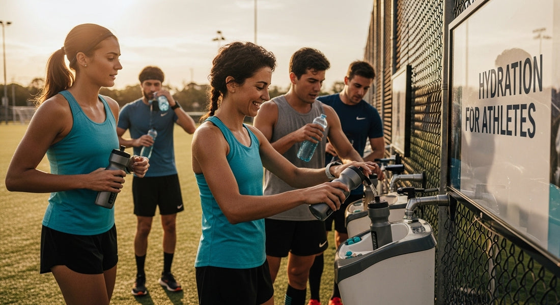 athletes hydration team