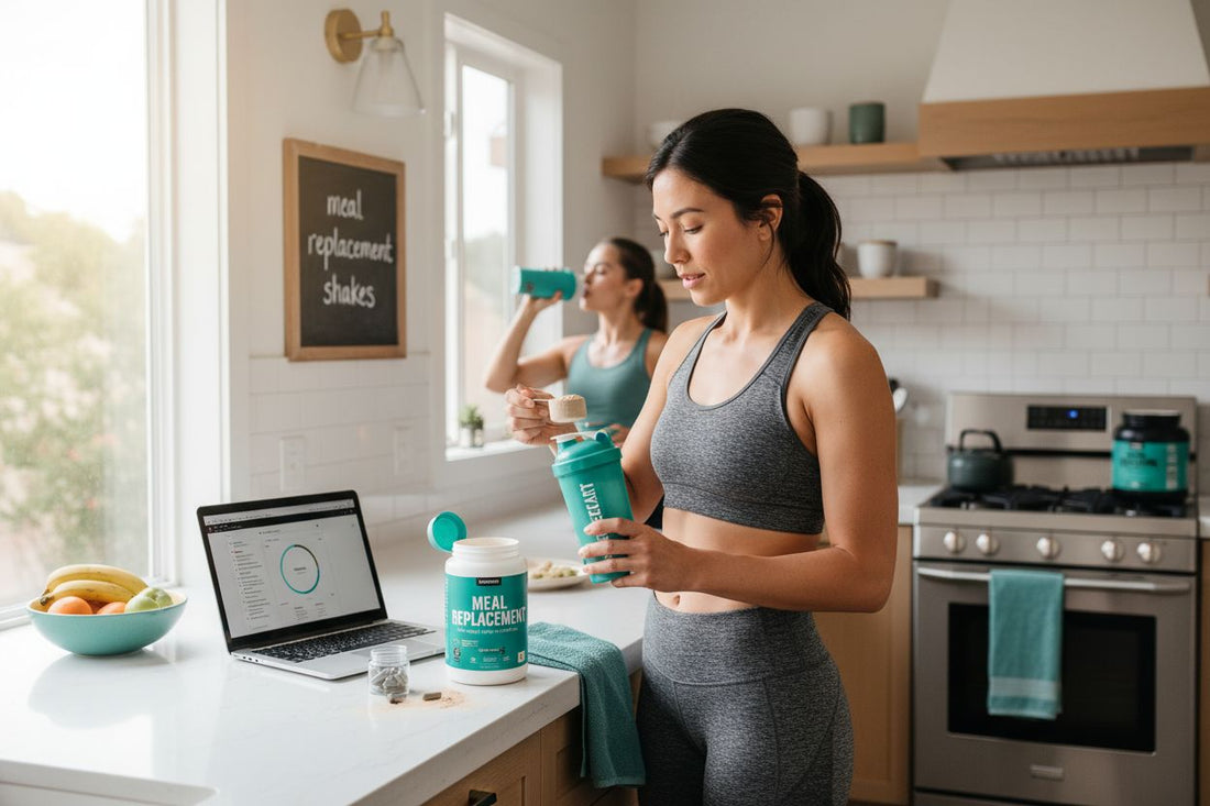 meal replacement shakes kitchen