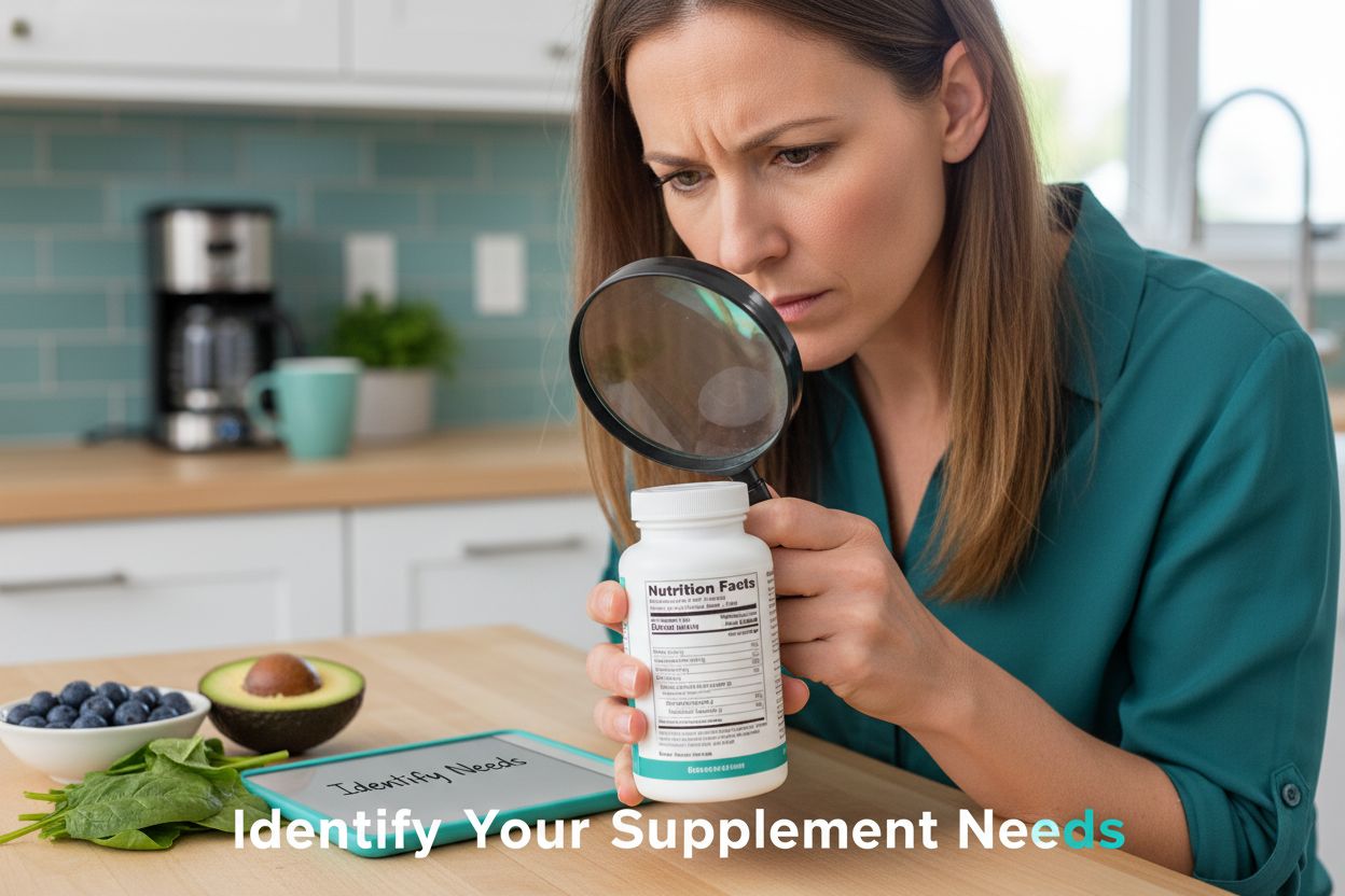 supplement label reading
