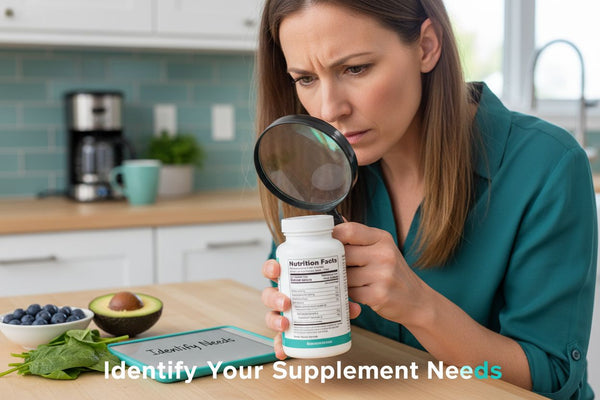 supplement label reading