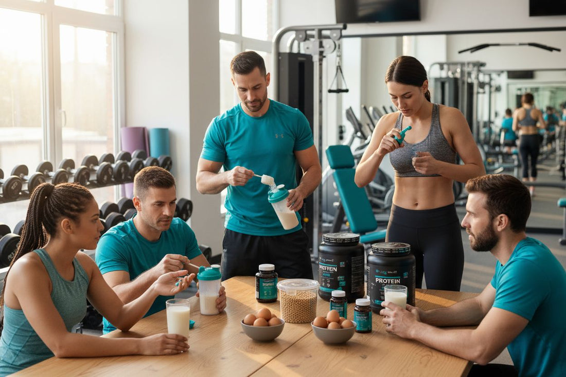 protein supplement types gym