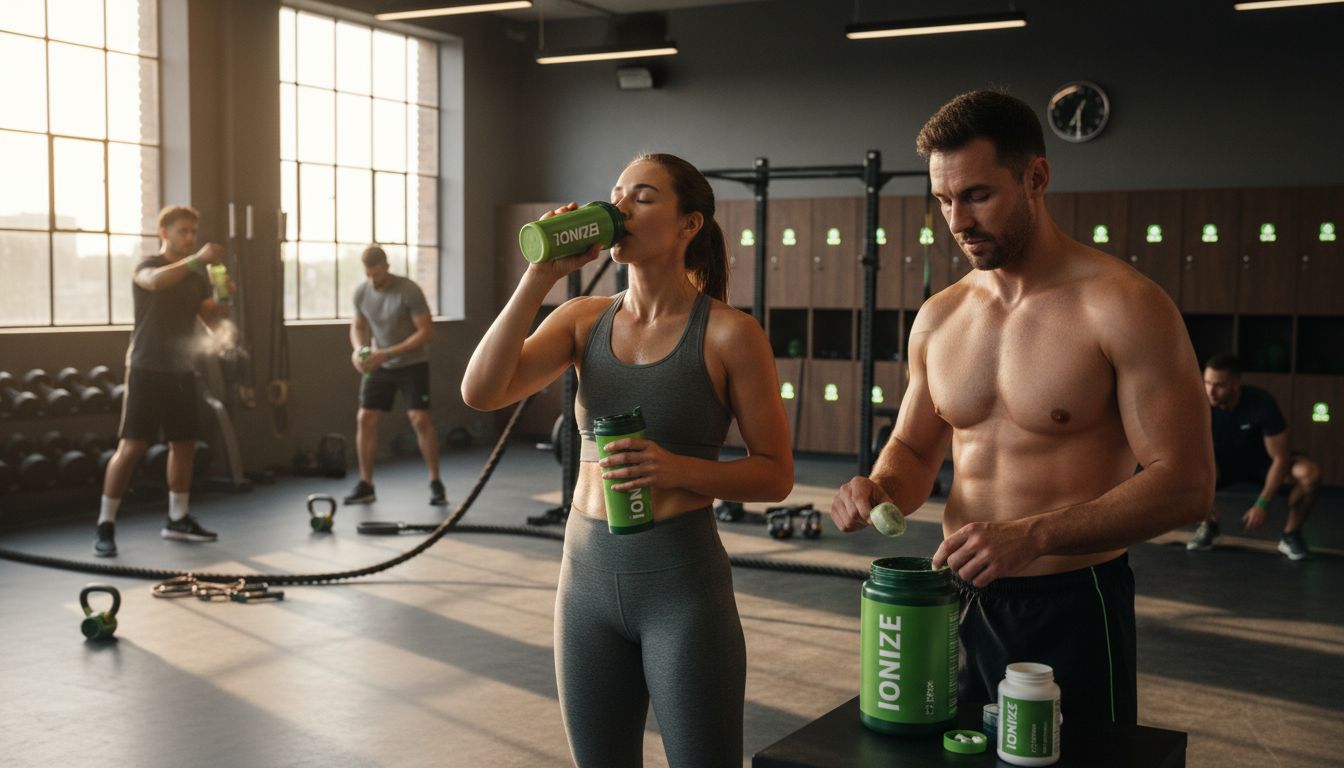 athletes electrolyte drink