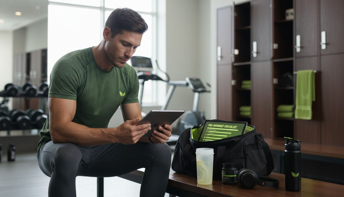 pre-workout gym preparation