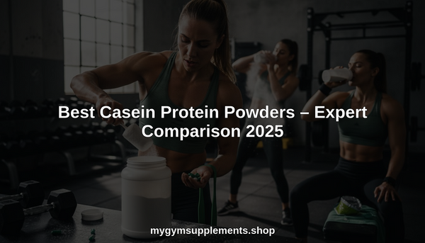 best casein protein powders hero header image