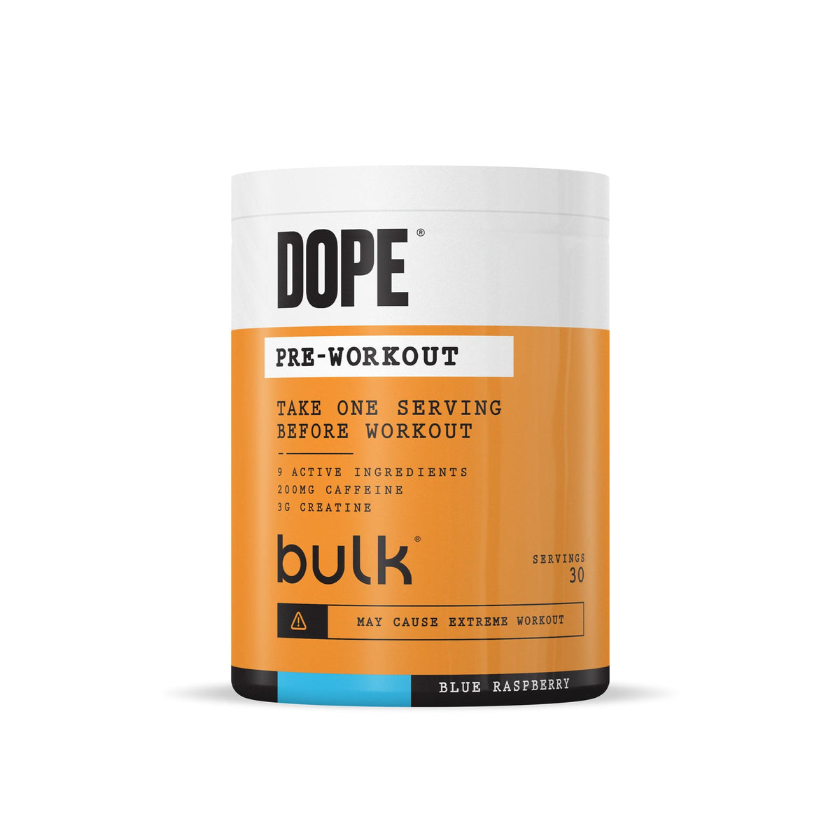 Unlock Workout Energy with Bulk Dope Pre Workout 510g