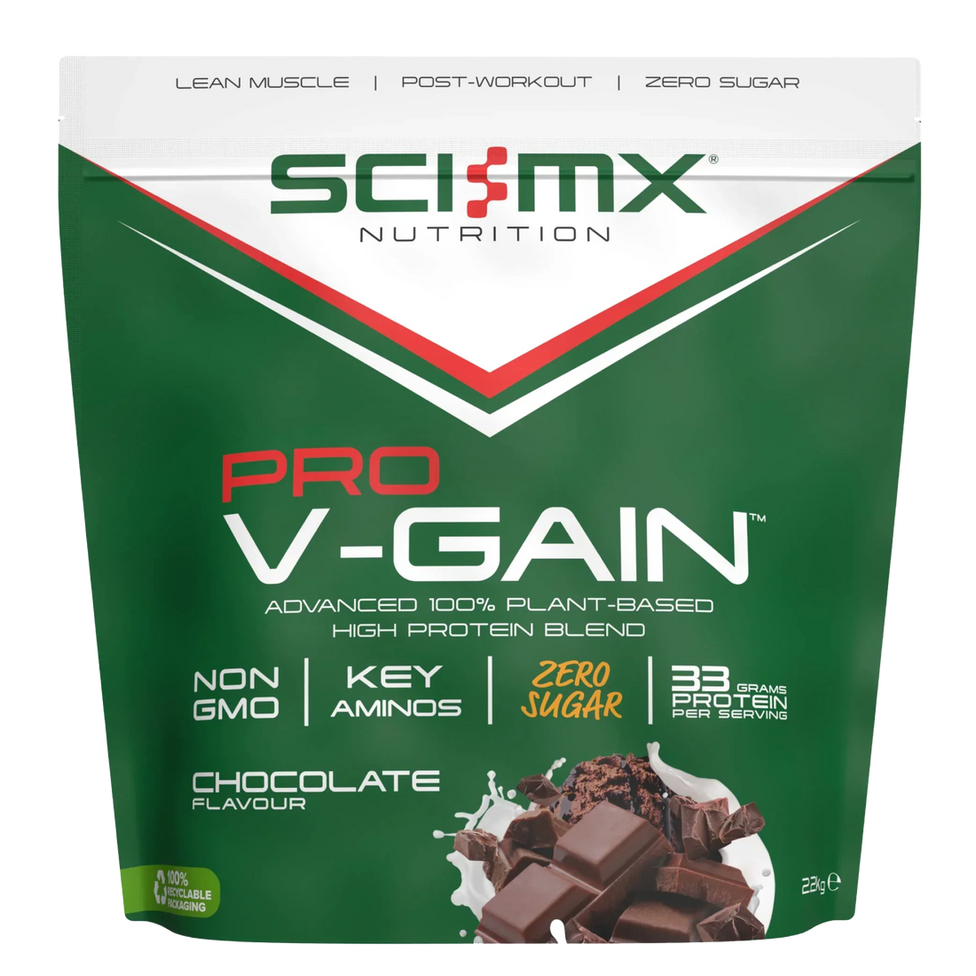 Unleash Strength with Sci-MX V-Gain Vegan Protein Powder