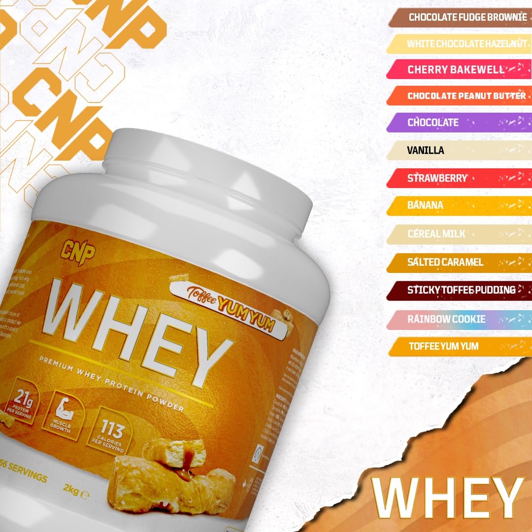 CNP Whey Protein Powder Elevates Recovery and Performance