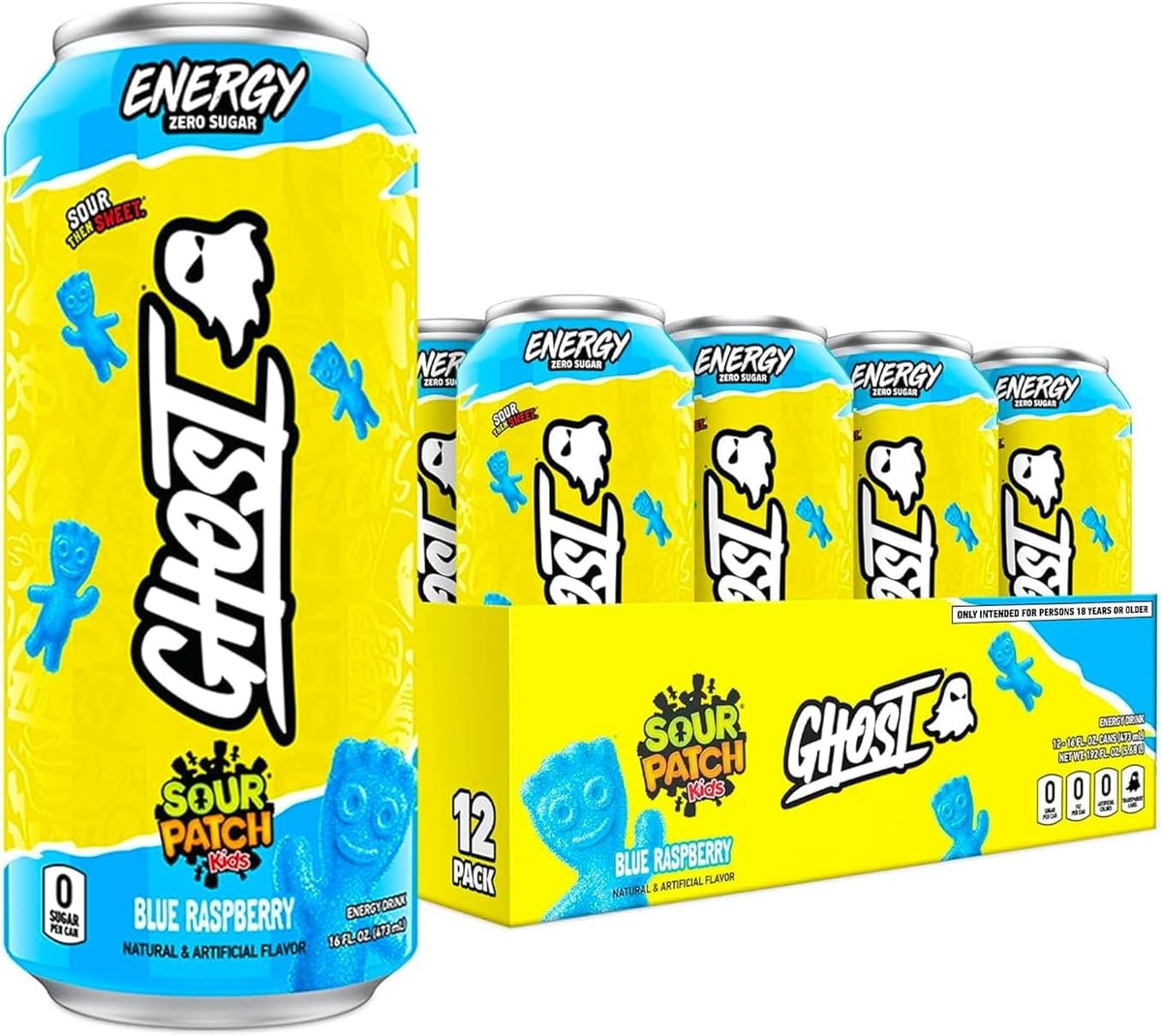 Ghost Energy 12x500ml: Flavorful Energy Drink Unveiled