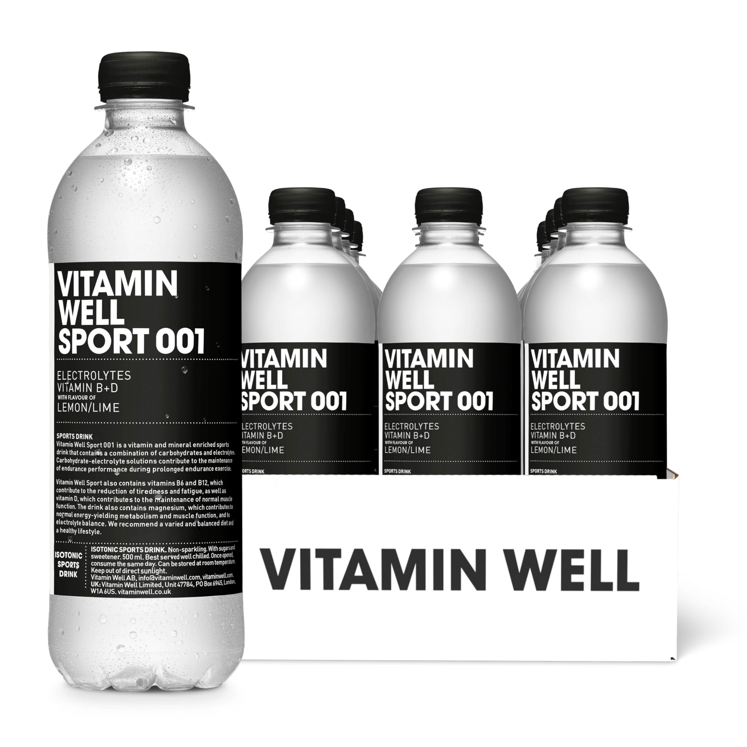 Boost Endurance with Vitamin Well Sport 001 Isotonic Drink