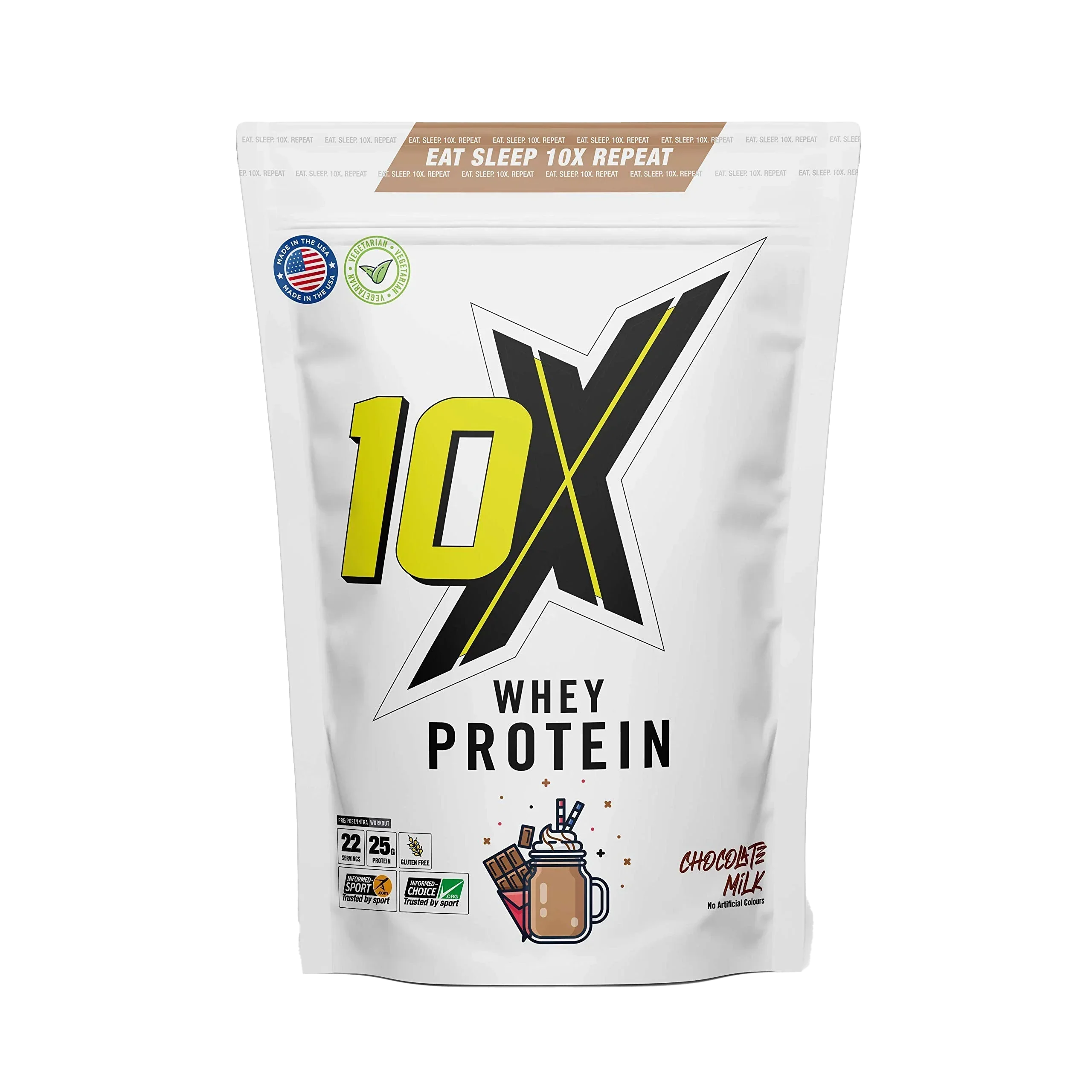 Unlock Fitness Goals with 10X Athletic Whey Protein