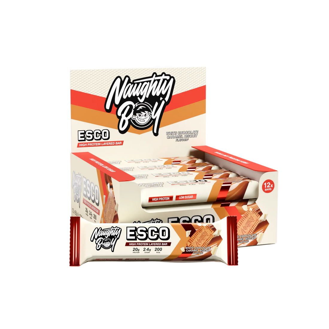 Snack Smarter: Discover Naughty Boy Esco Bar Protein Treats