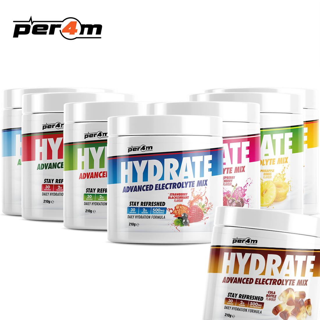 Elevate Hydration Levels with PER4M Hydration Powder