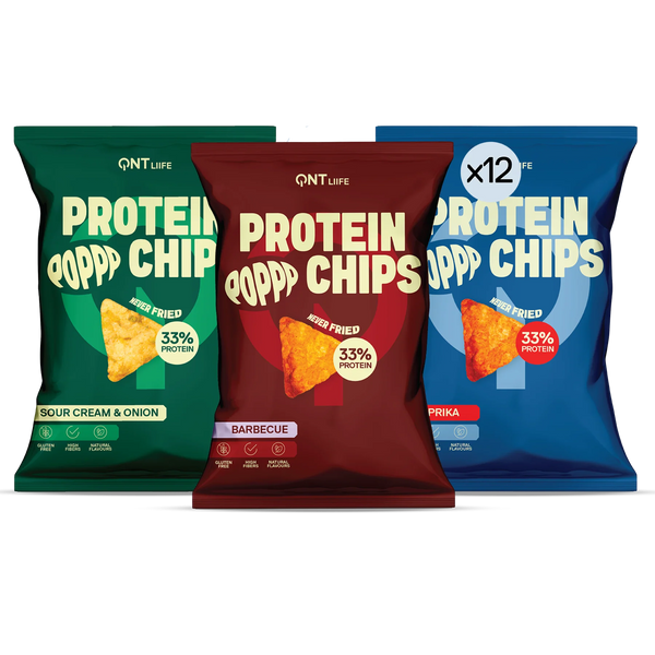 Snack Smarter, Crunch Harder: Discover the Power-Packed QNT Protein Chips! 💪🍽️