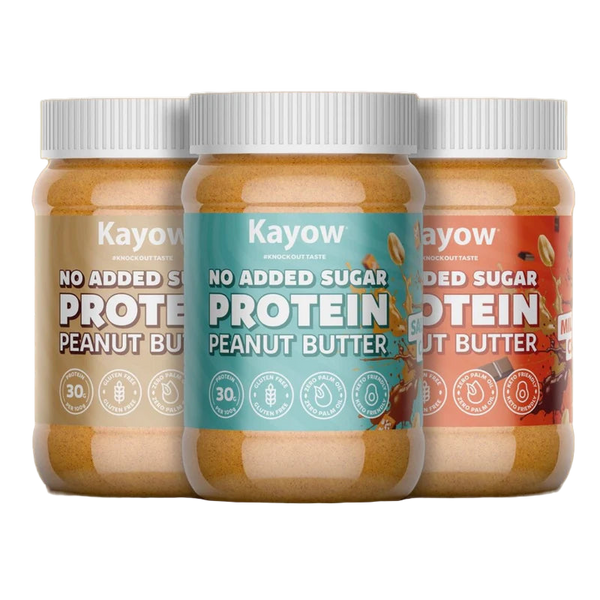 Elevate Your Nutrition Game with Kayow Nutrition No Added Sugar Protein Peanut Butter 350g! 💪🥜