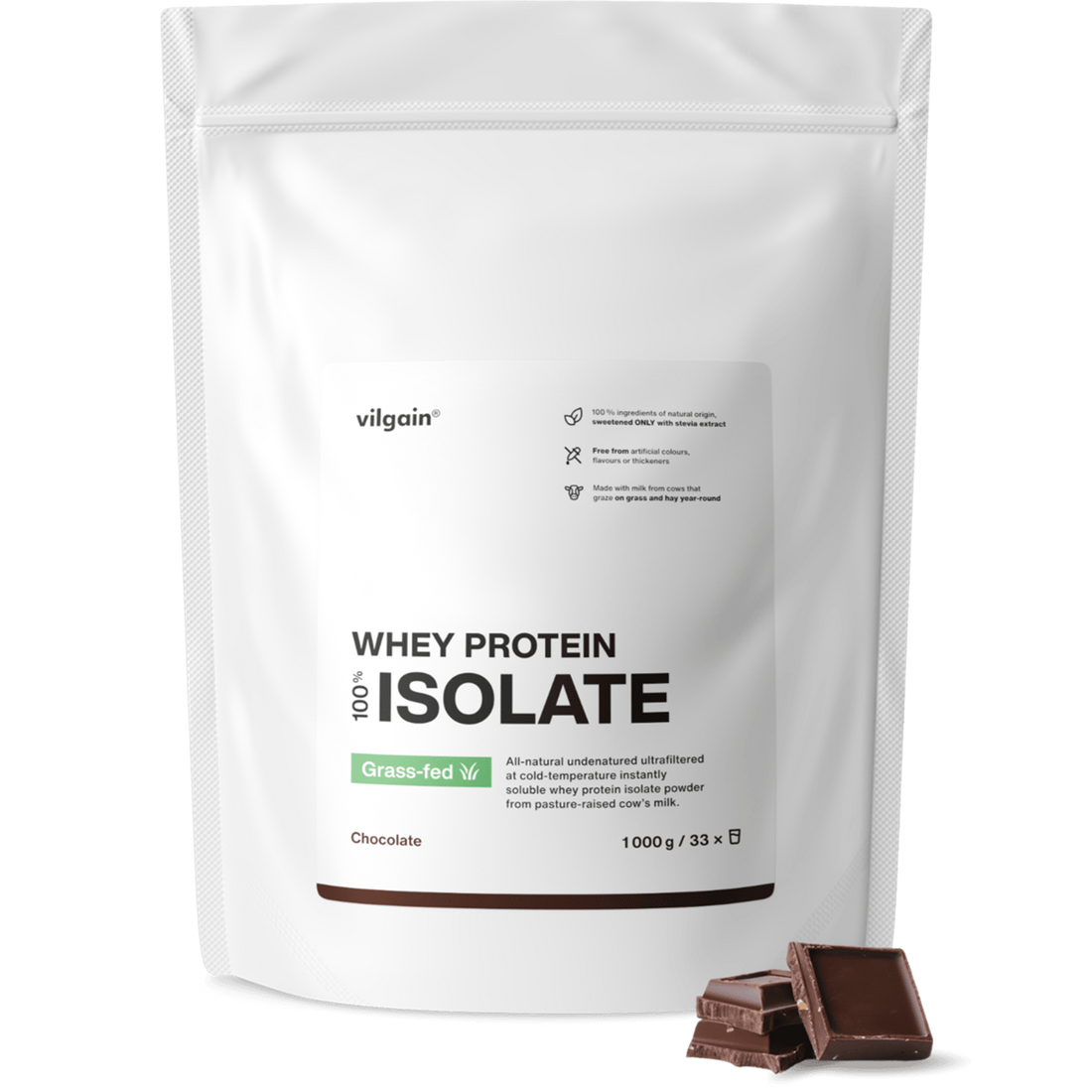 Unlock Fitness Potential: Vilgain Grass-fed Whey Protein