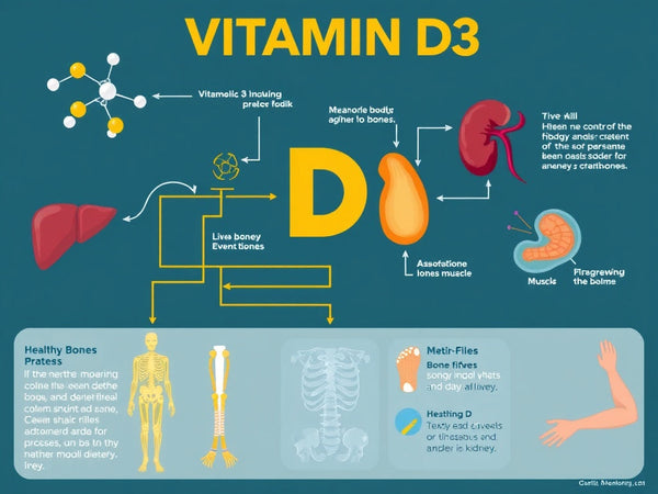 Unlock the Power of Bone and Heart Health with Our Top-Notch Vitamin D3 + K2 Supplements 🍵