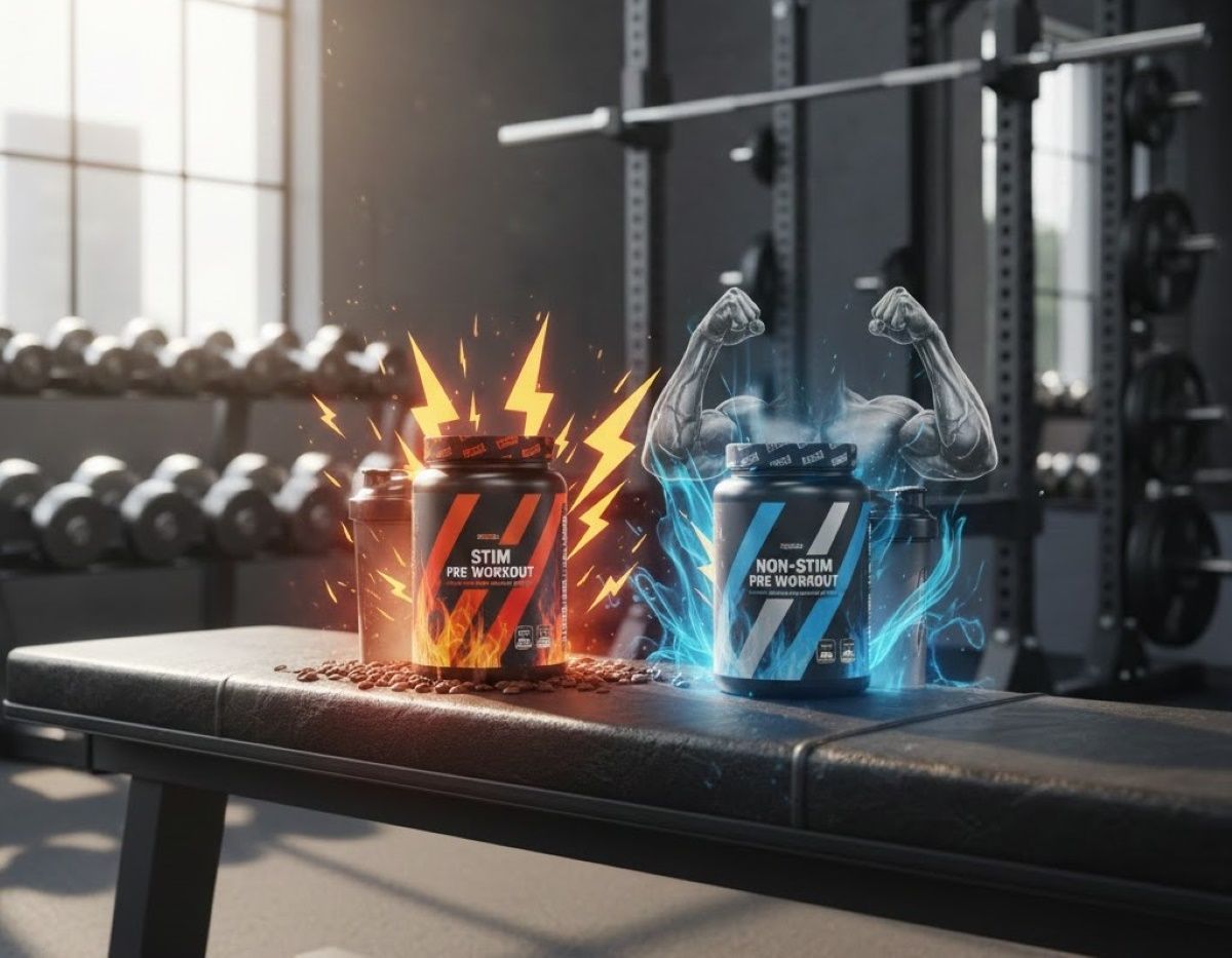Stim vs Non Stim Pre Workout: Which One Should You Choose for Your Goals?