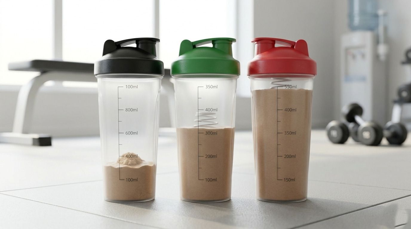 how many protein shakes per day 1 to 2 shakes serving size