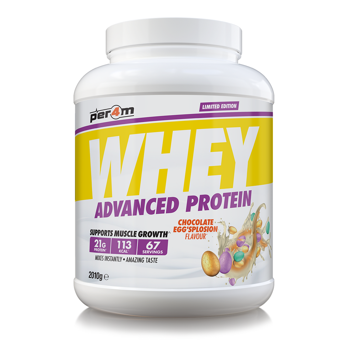Unlock Muscle Growth and Recovery with PER4M Whey Protein