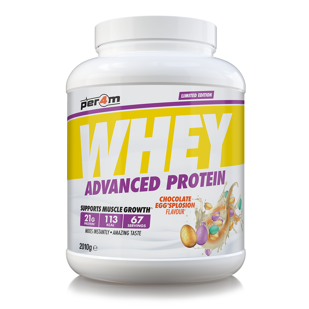 Unlock Muscle Growth and Recovery with PER4M Whey Protein