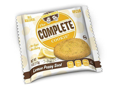 Lenny & Larry’s The Complete Cookie - 12x113g / Lemon Poppy Seed - Vegan Protein Cookies