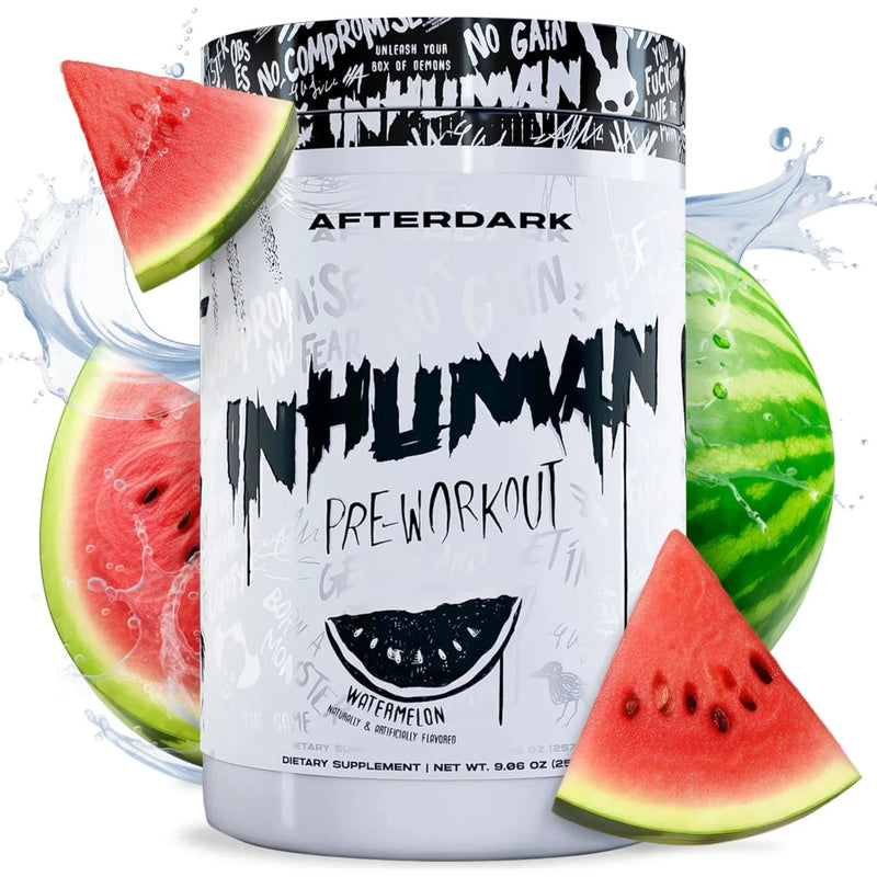 AfterDark InHuman Pre Workout - 257g / Watermelon - Pre-Workout Powder