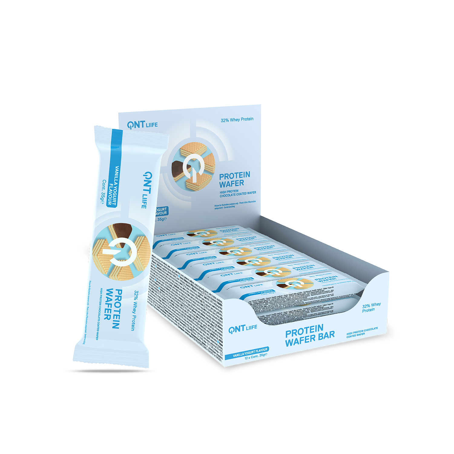 QNT Protein Wafer Bar 32%