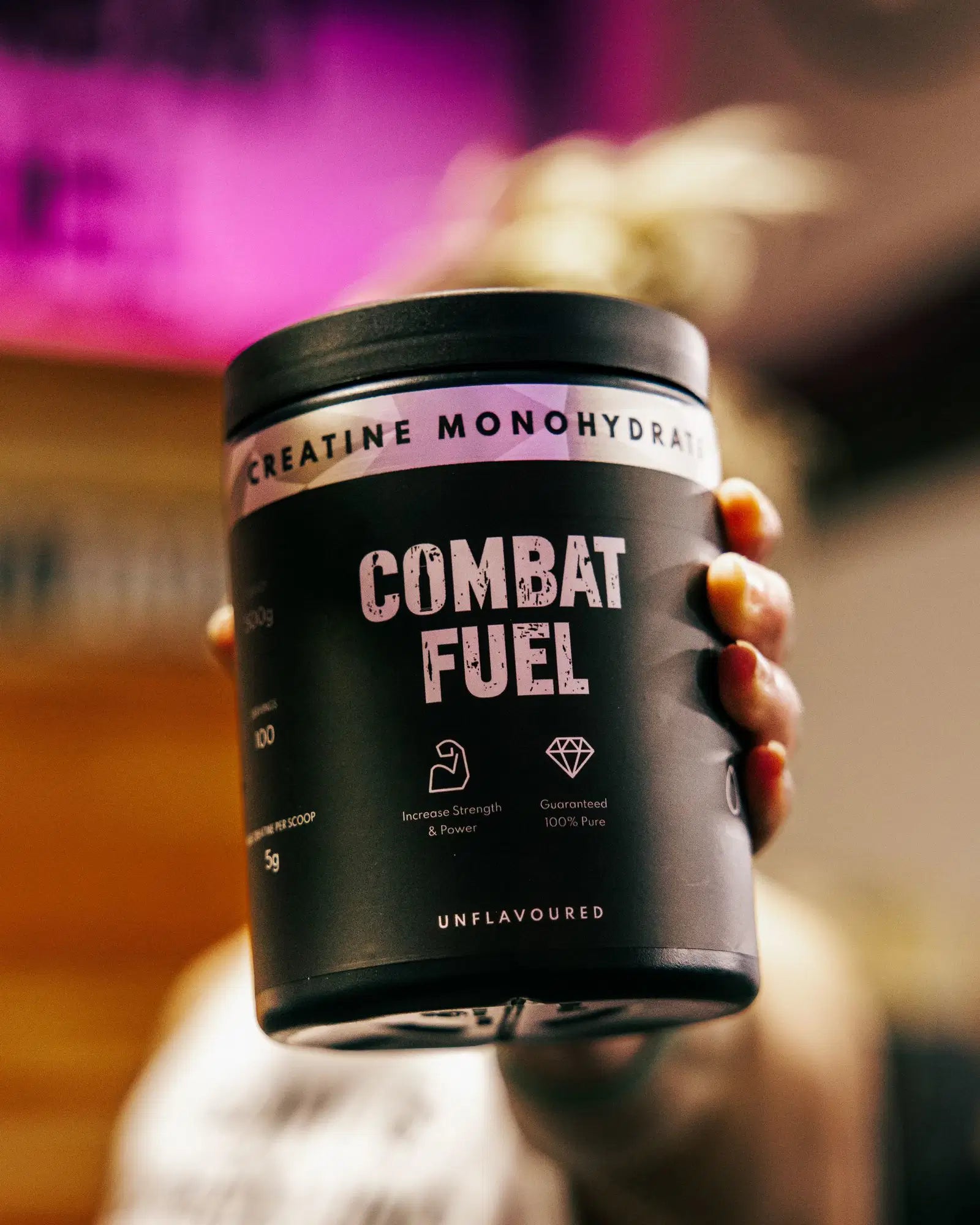Combat Fuel Pure Creatine Monohydrate - 500g - Creatine Powder