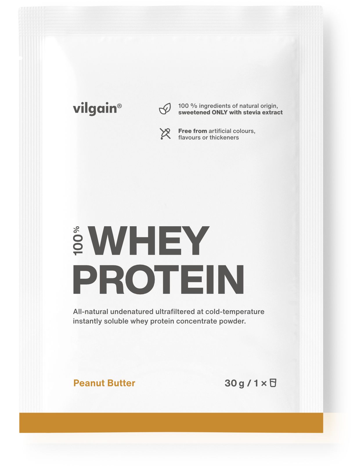 Vilgain Whey Protein - 30g / Peanutbutter - Whey Protein Powder